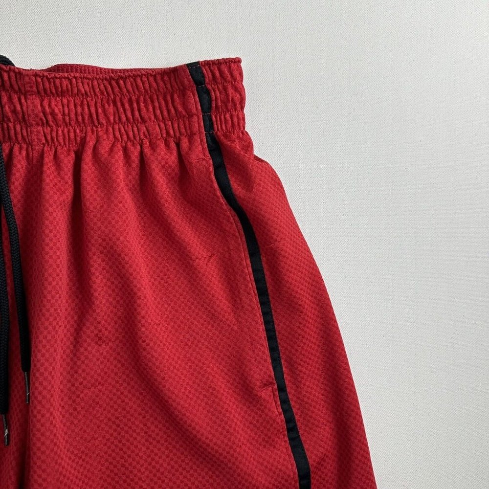 NIKE AIR‎ JORDAN BASKETBALL SHORTS Red Mens Size SMALL GYM ACTIVE TRAIN ATHLETIC - Picture 5 of 6